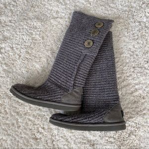 UGG Classic Cardy sweater boots